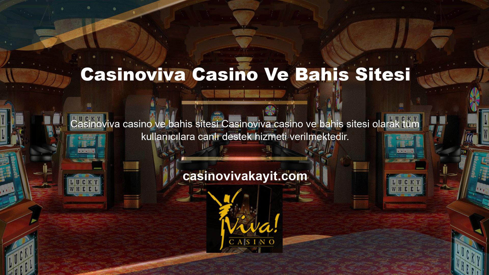 Sosyal medya hesaplarını aktif olarak kullanan casino sitesi Casinoviva birçok temayı paylaşmaktadır