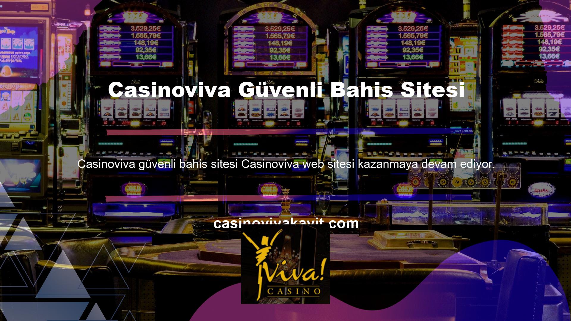 Güvenli bir bahis sitesi seçmek, bahis oynamak isteyen kişilerin sürekli bir arayışıdır ve çoğu kişi bunu Casinoviva sitesi olarak tanır