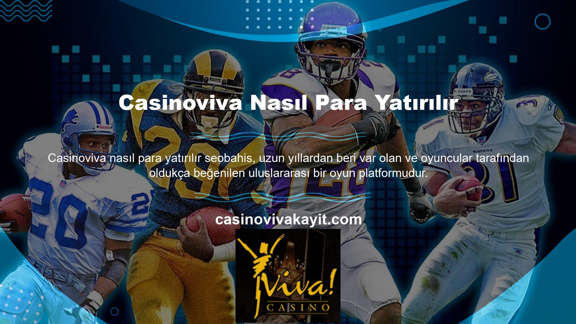 Uluslararası sertifikalara sahip casino sitelerinin kullanıcıları Casinoviva Mevduat'a güvenle para yatırabilirler