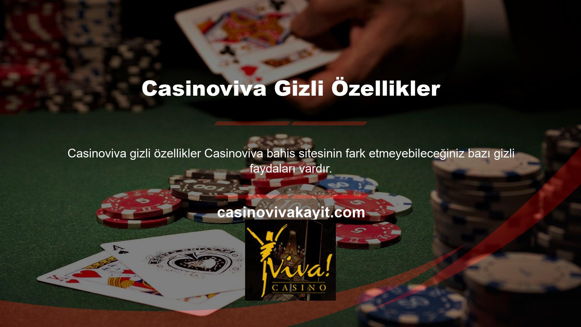 Her şeyden önce, daha önce söylediğimiz gibi, bonuslar ve promosyonlar var